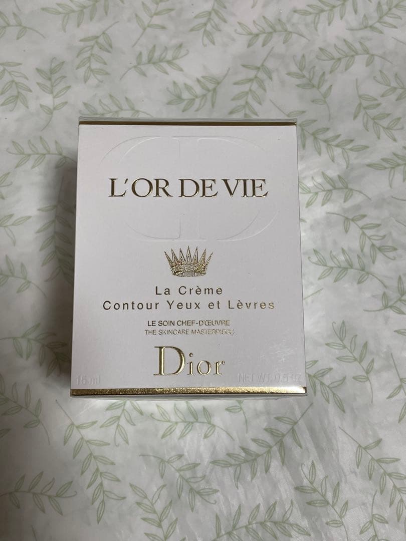 未開封　Diorオー・ド・ヴィ ユー エ レーヴル アイクリーム リフィル 目元