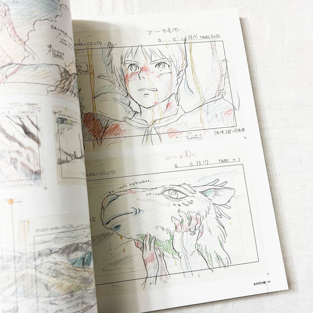 スタジオジブリ・レイアウト展 【希少初版本】 図録.