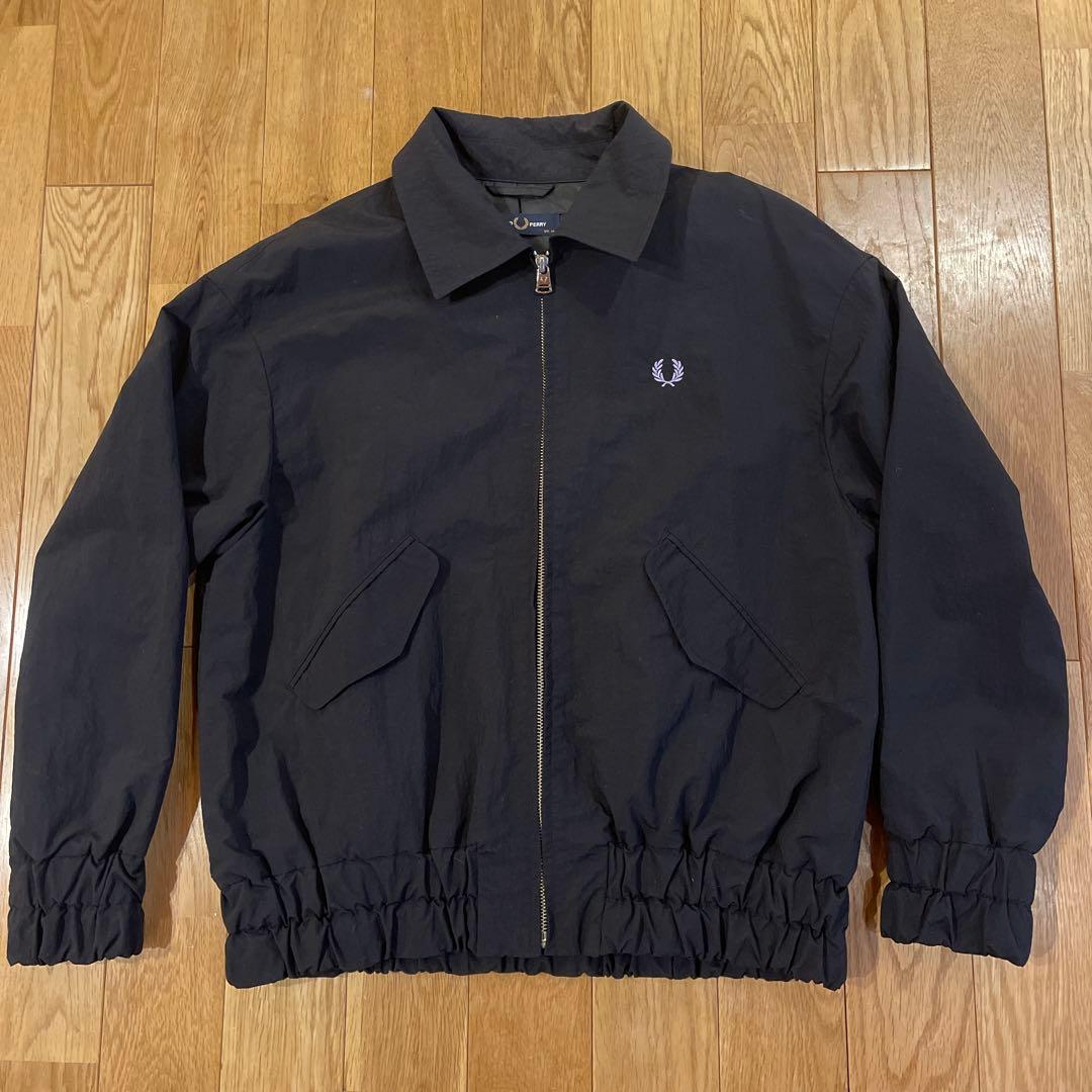 FRED PERRY ブラック ジャンパー UK 10