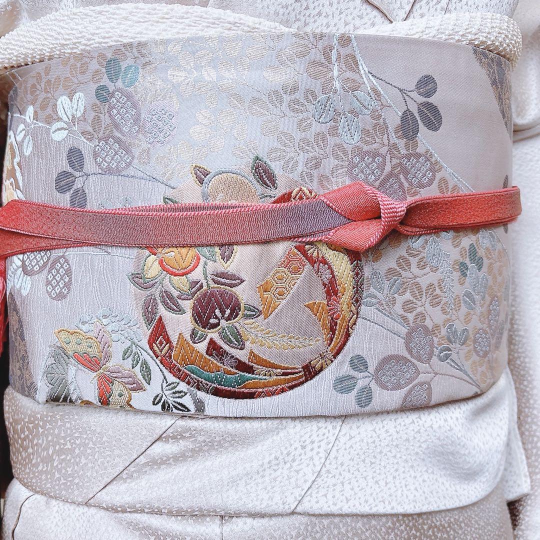 美品　正絹　訪問着　フルセット　一つ紋　裄65 蘇州　卒業式　入学式　結婚式　S