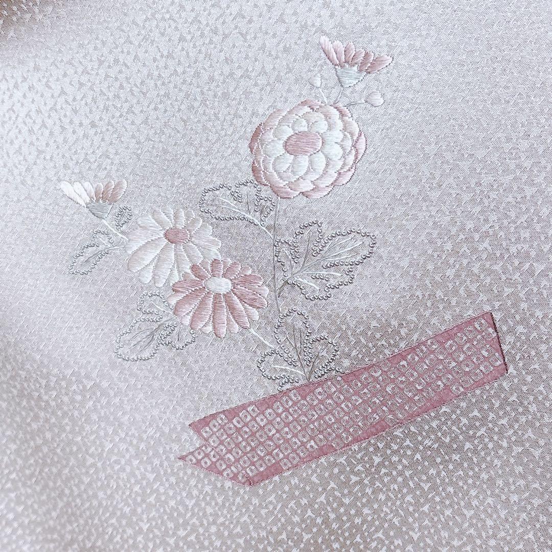 美品　正絹　訪問着　フルセット　一つ紋　裄65 蘇州　卒業式　入学式　結婚式　S