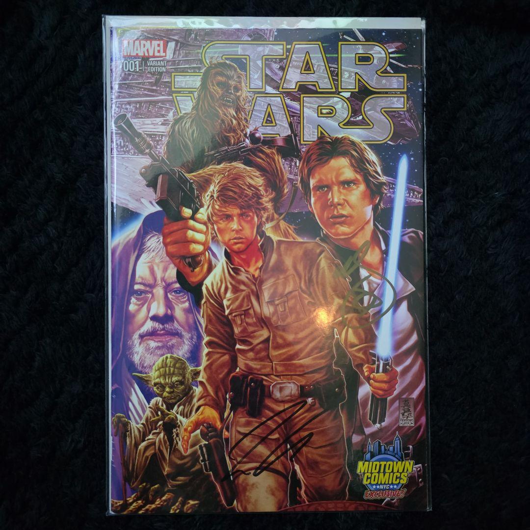 Star Wars Mark Brooks＆Jason Aron直筆サイン