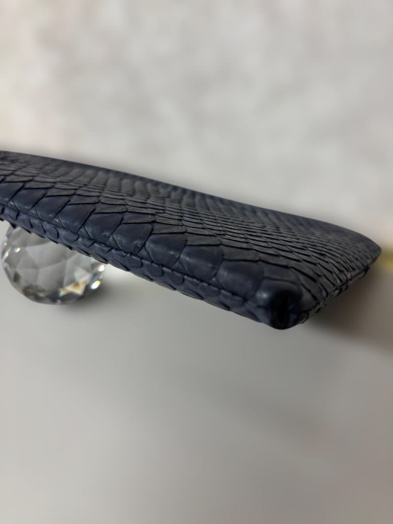 ★極美品★ATAO アタオ limo リモパイソン L字長財布 ネイビー☆