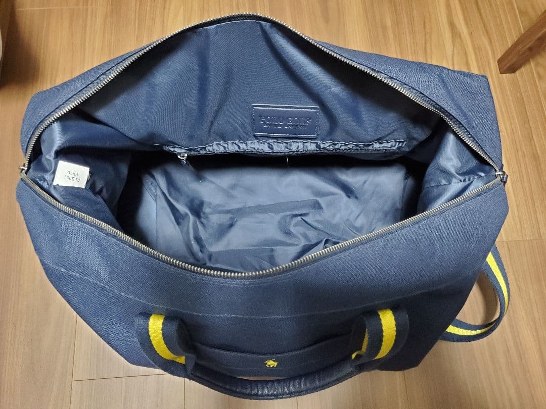 ポロゴルフ　ボストンバッグ　ネイビー