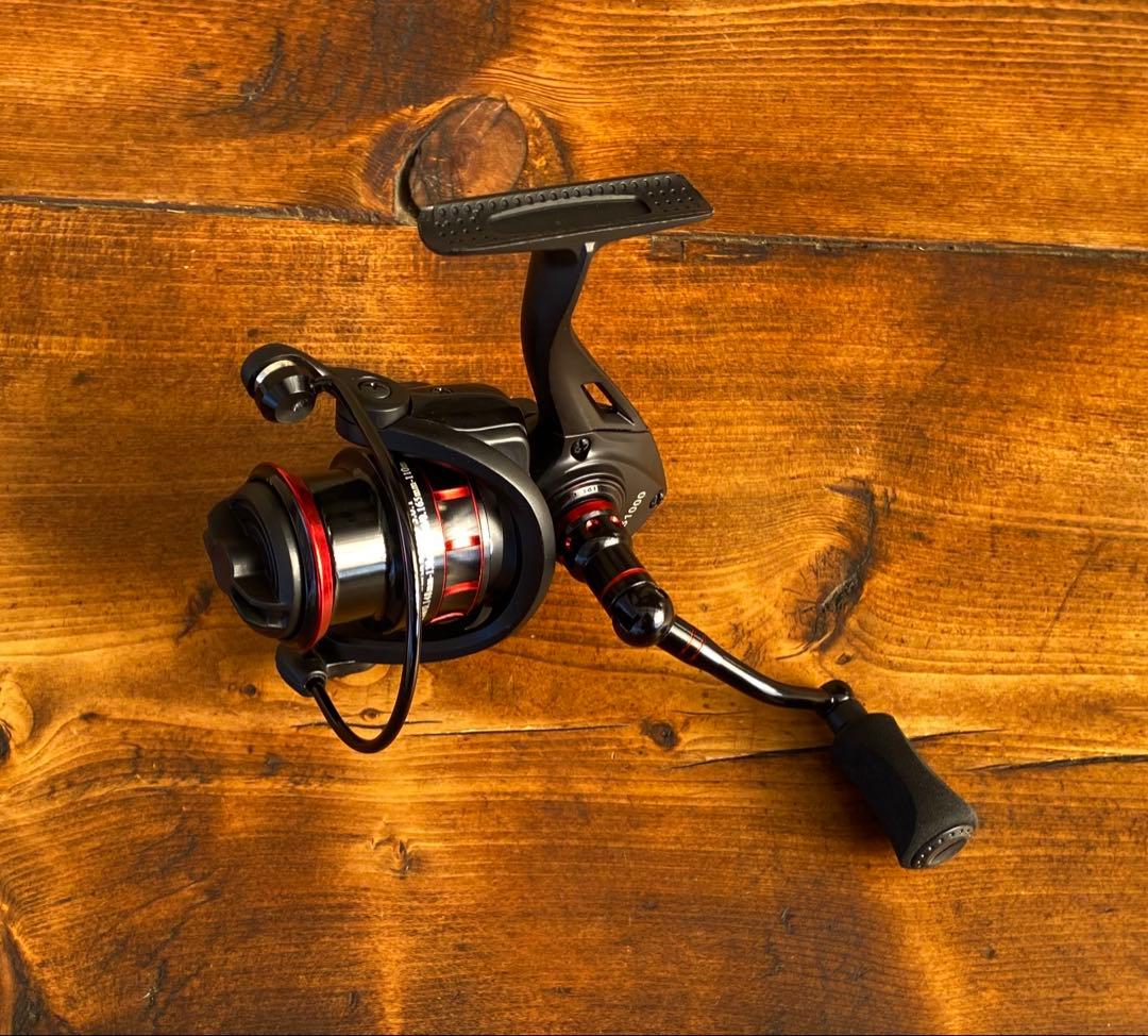 アジングセット　超軽量　S612ULF アジングロッド　リール　ヘッドライト付き