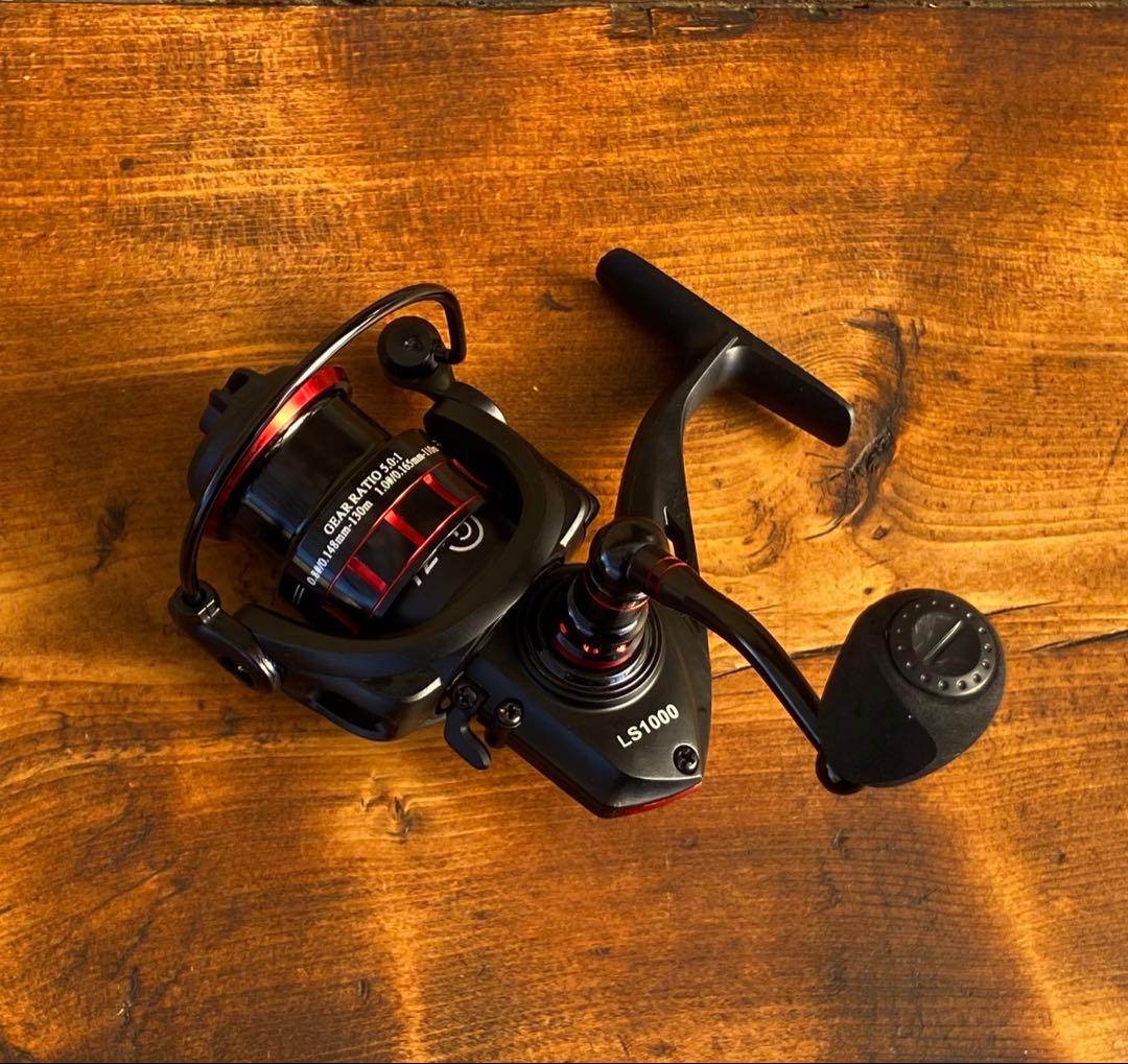 アジングセット　超軽量　S612ULF アジングロッド　リール　ヘッドライト付き