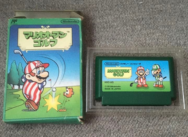 【♡】【ファミコンソフト  マリオオープンゴルフ】超レア