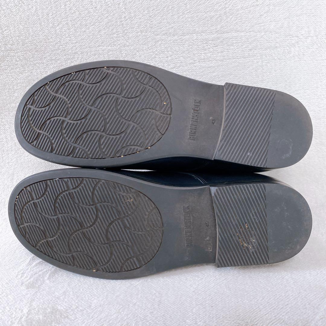 美品　ビルケンシュトック　ジャレン　28cm　43　ブラック　革靴　プレーントゥ