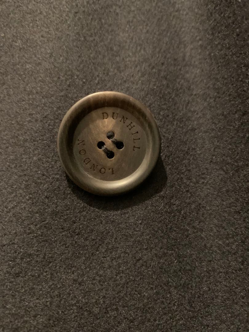 ダンヒル　dunhill ピーコート　ネイビー　イタリア製　サイズ48 カシミヤ