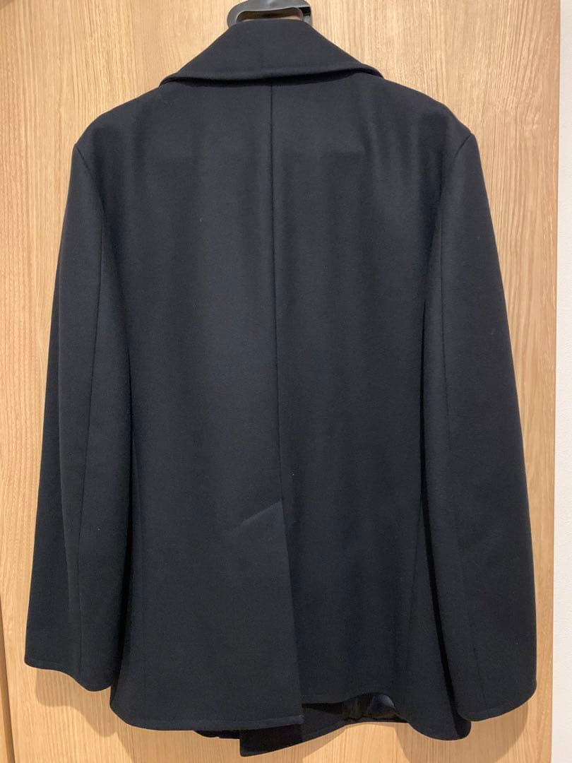 ダンヒル　dunhill ピーコート　ネイビー　イタリア製　サイズ48 カシミヤ