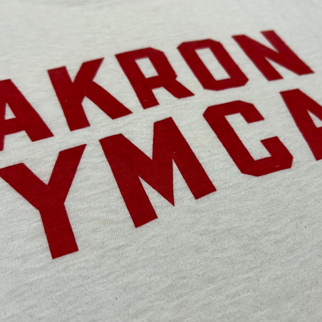 50s Vintage Champion YMCA 染み込み ランタグ tシャッ