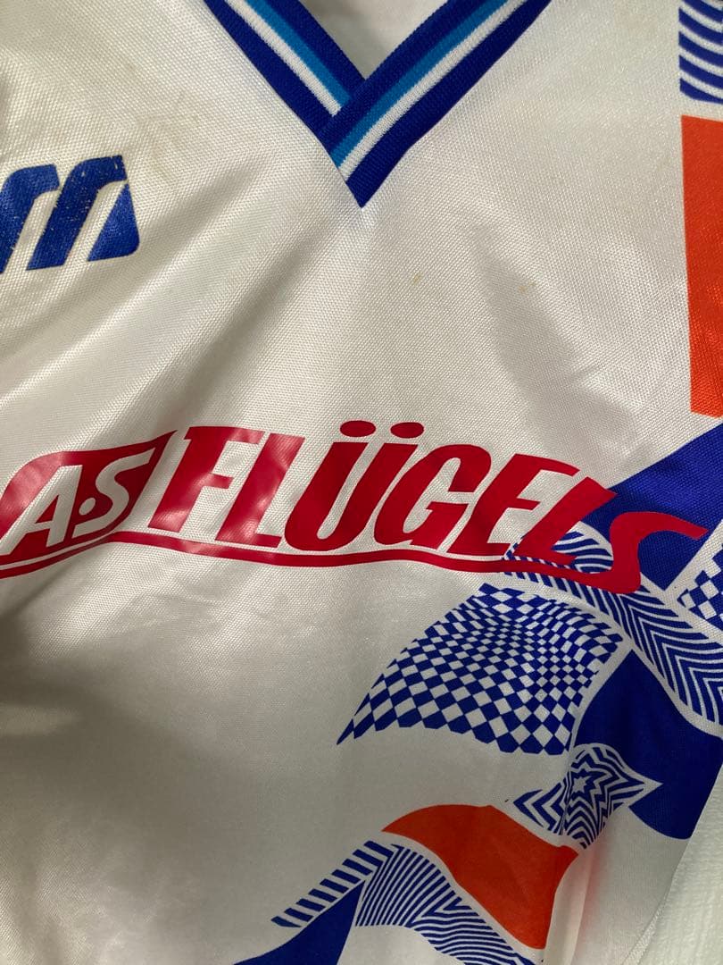 希少横浜フリューゲルス サッカーユニフォーム93/94 M JリーグMIZUNO