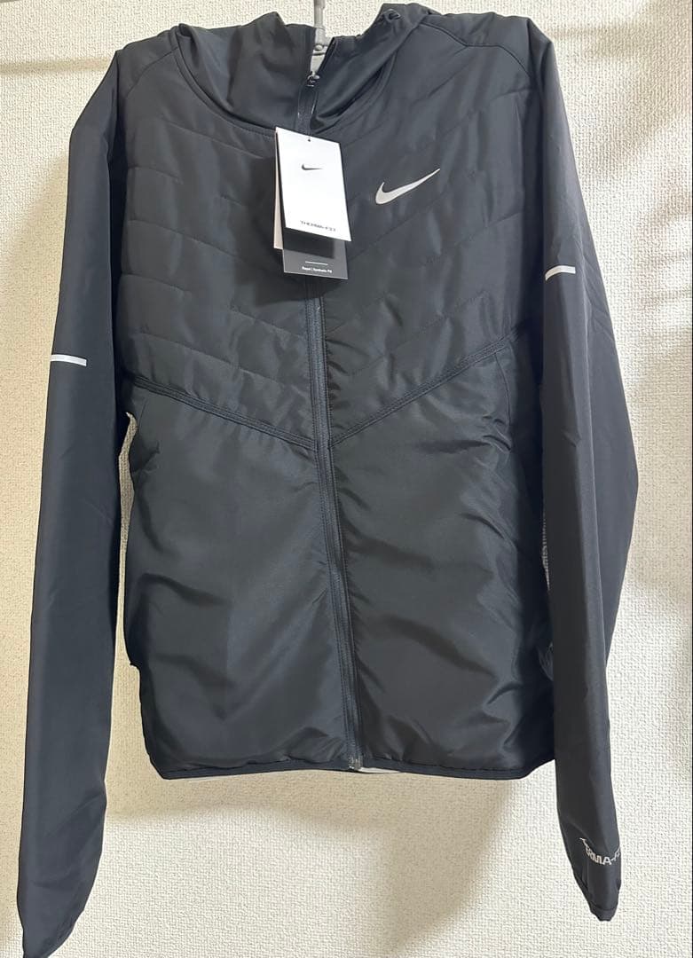ナイキ ランニングジャケット中綿ジャケットメンズ サイズL黒 ランニングウェア