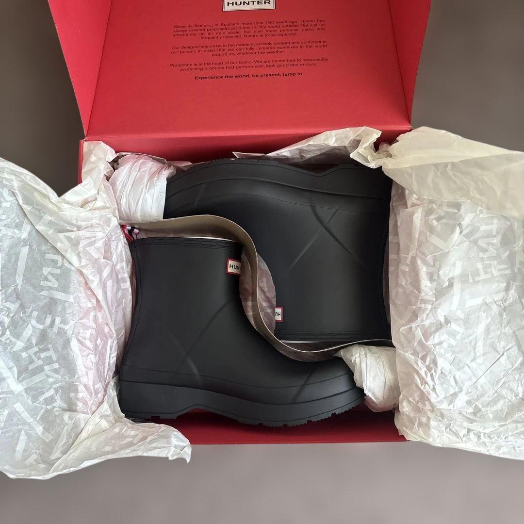 【未使用品】28cm HUNTER プレイブーツショート