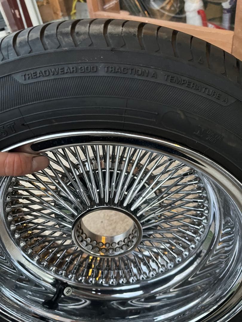 はやぴ　 14インチ　ワイヤーホイール　LAワイヤー　タワーも付きます