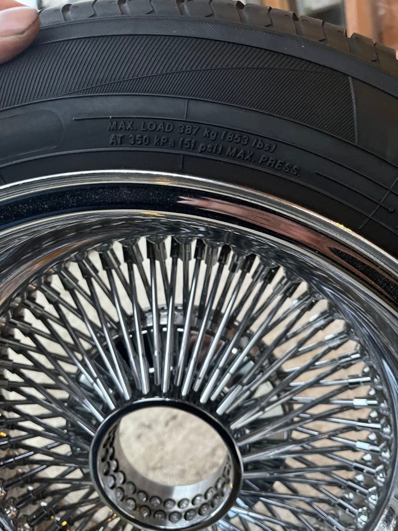 はやぴ　 14インチ　ワイヤーホイール　LAワイヤー　タワーも付きます