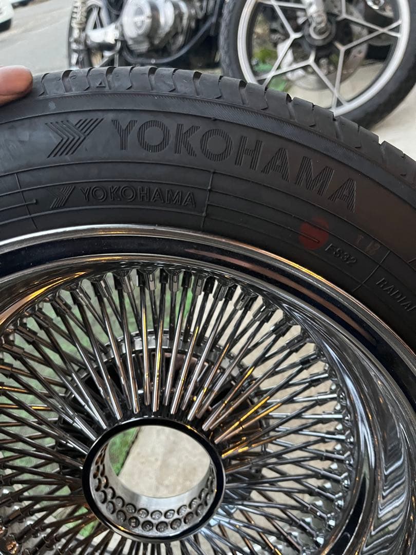 はやぴ　 14インチ　ワイヤーホイール　LAワイヤー　タワーも付きます