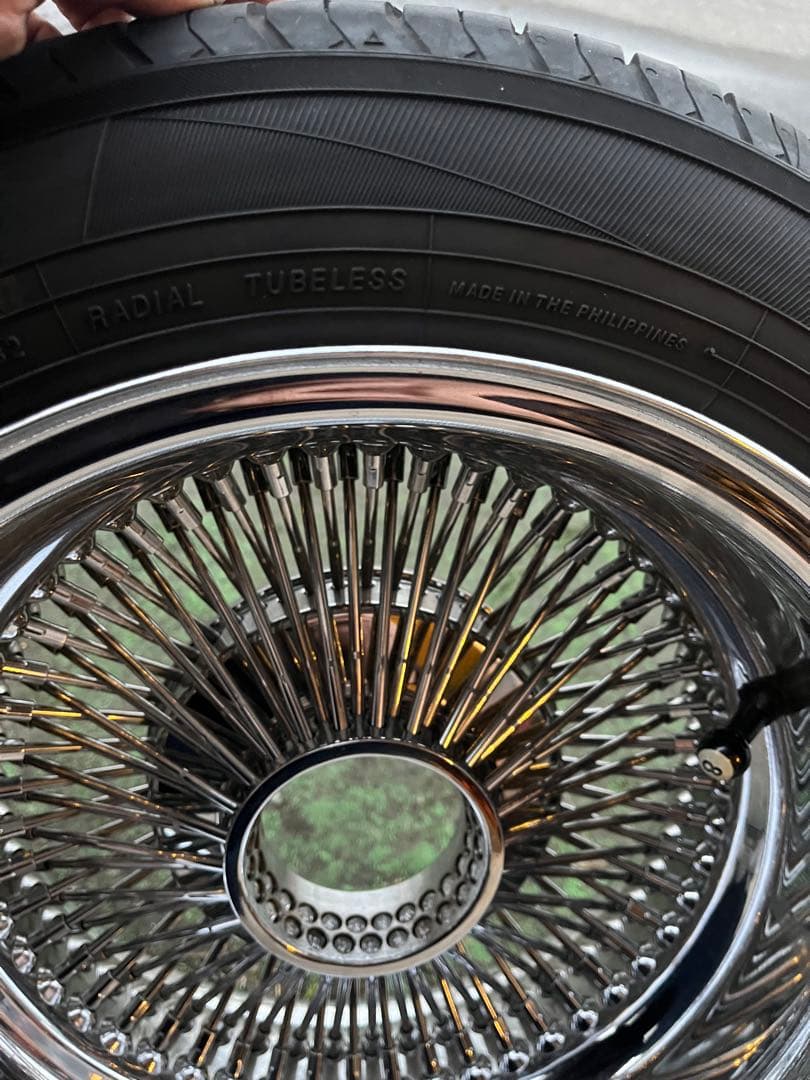 はやぴ　 14インチ　ワイヤーホイール　LAワイヤー　タワーも付きます