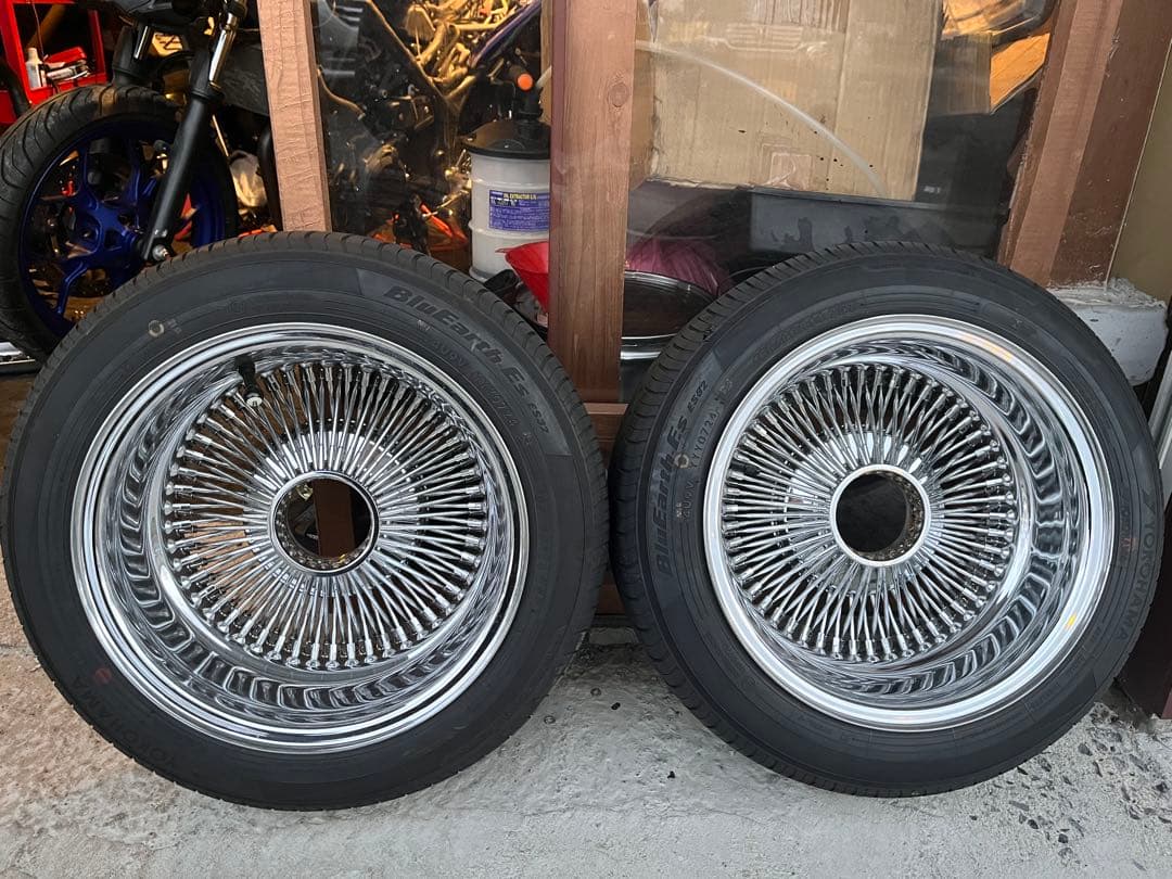 はやぴ　 14インチ　ワイヤーホイール　LAワイヤー　タワーも付きます