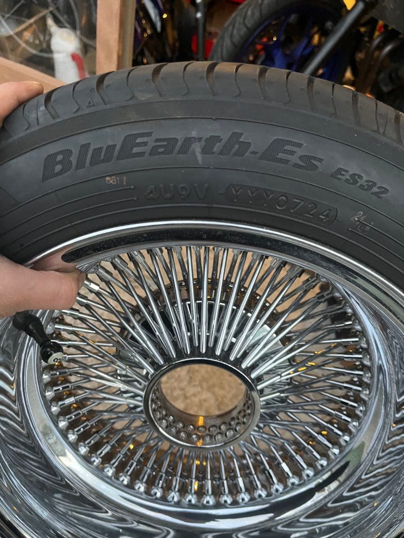 はやぴ　 14インチ　ワイヤーホイール　LAワイヤー　タワーも付きます