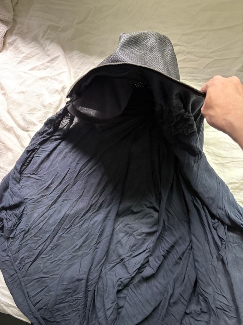 ア*ビ様 年始セール！【超希少】BLESS 黒 変形編み込み麦わらハット