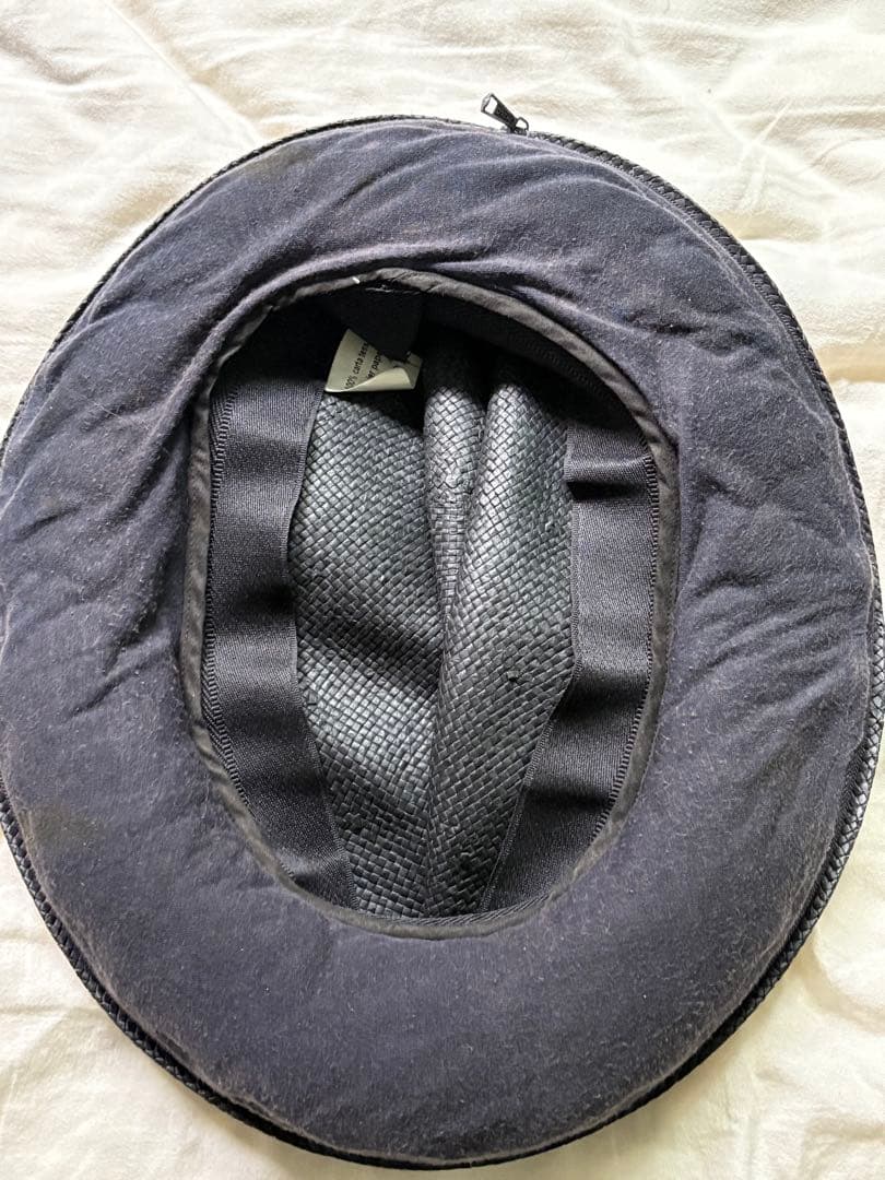 ア*ビ様 年始セール！【超希少】BLESS 黒 変形編み込み麦わらハット