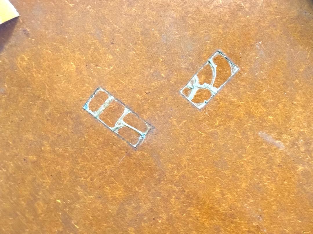 【ジュン様：引き取り専用】木製 折り畳み円卓 丸ちゃぶ台 座卓 猫脚