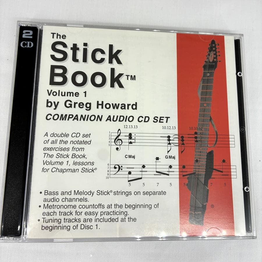The Stick Book Volume 1チャップマンスティック教則本+CD