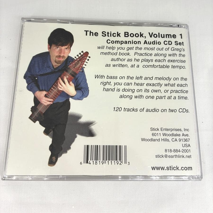 The Stick Book Volume 1チャップマンスティック教則本+CD