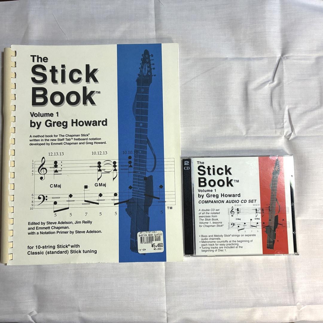 The Stick Book Volume 1チャップマンスティック教則本+CD