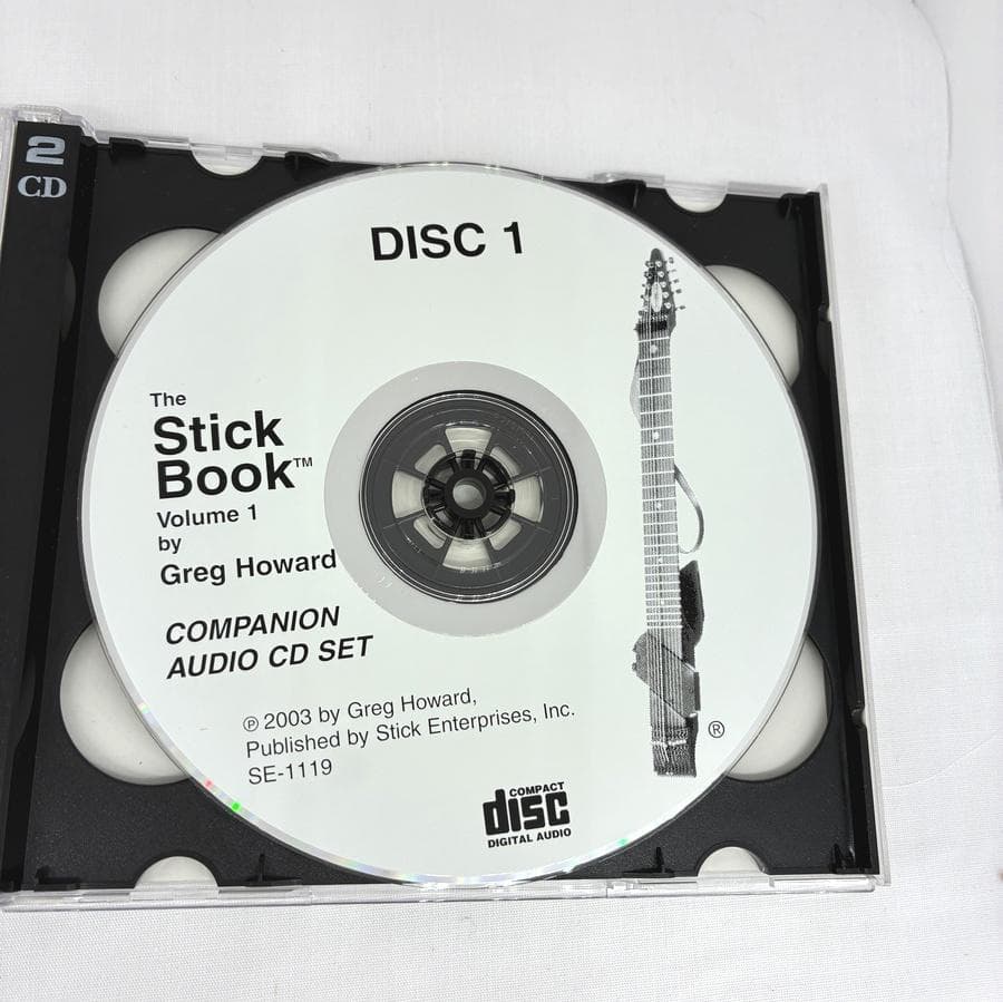 The Stick Book Volume 1チャップマンスティック教則本+CD