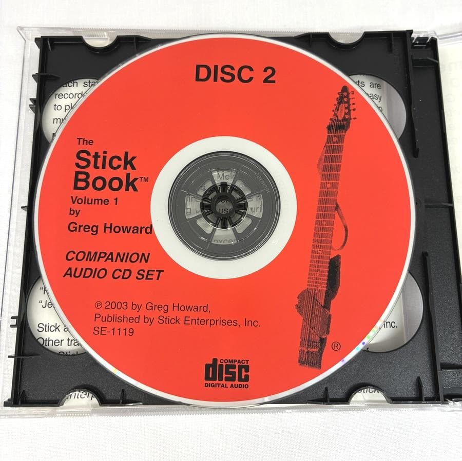 The Stick Book Volume 1チャップマンスティック教則本+CD