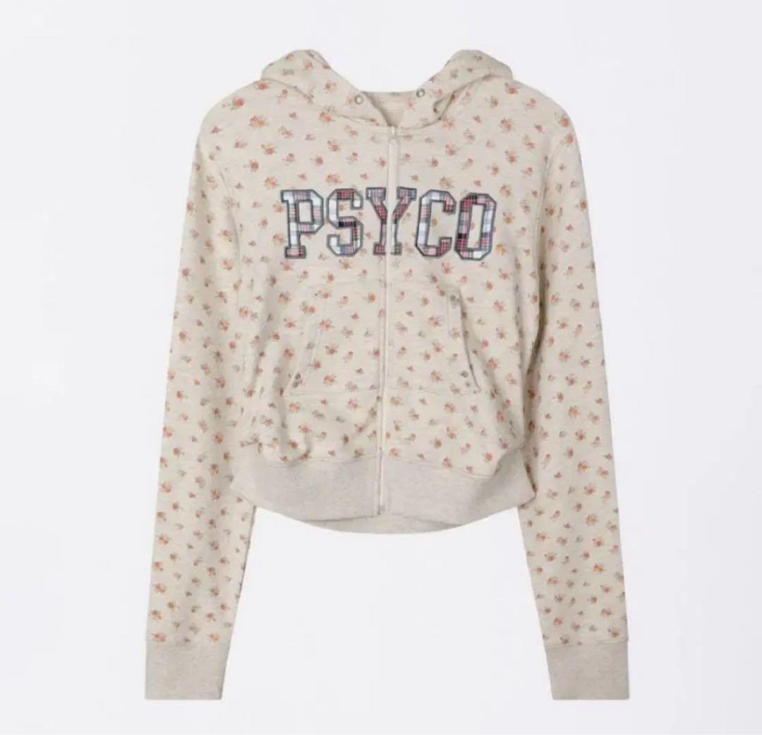 トップス sculptor Cottage Zip-Up Hoodie Flower M