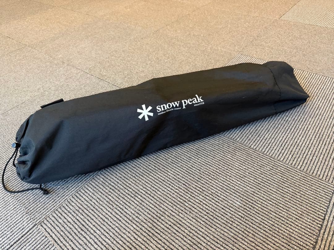 スノーピーク雪峰祭2022春限定 ローチェアショートブラック / FES-193