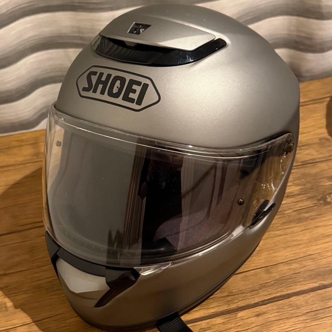 SHOEI QWEST フルフェイスヘルメットMサイズ シルバー