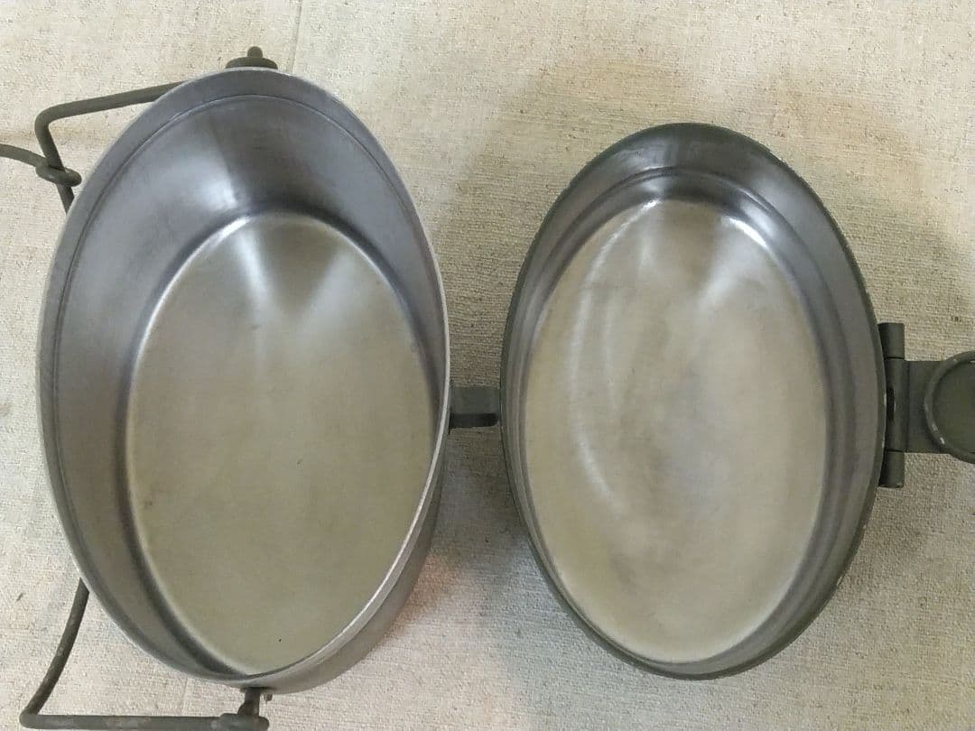 USED スウェーデン軍 ステンレス製飯盒 C