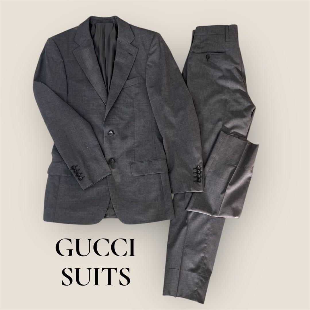 GUCCI メンズスーツ IT44（グレー系）