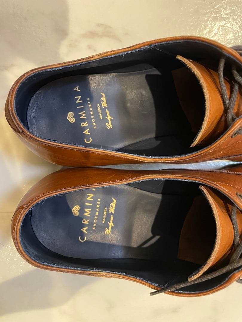 美品CARMINA 革靴　定価10万円ほど