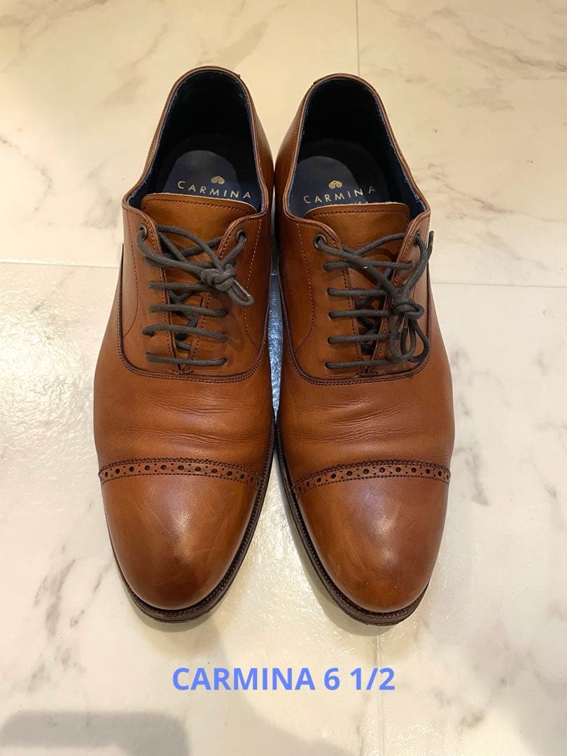 美品CARMINA 革靴　定価10万円ほど