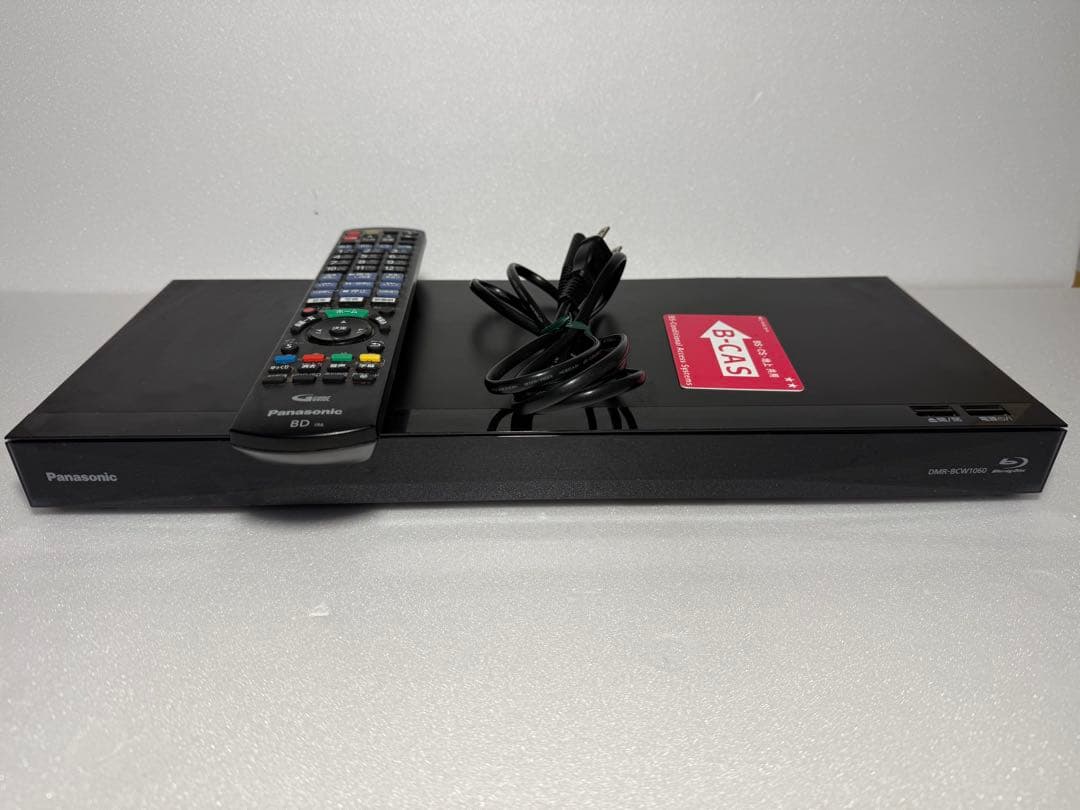 Panasonic DMR-BCW1060 ブラック ブルーレイレコーダー