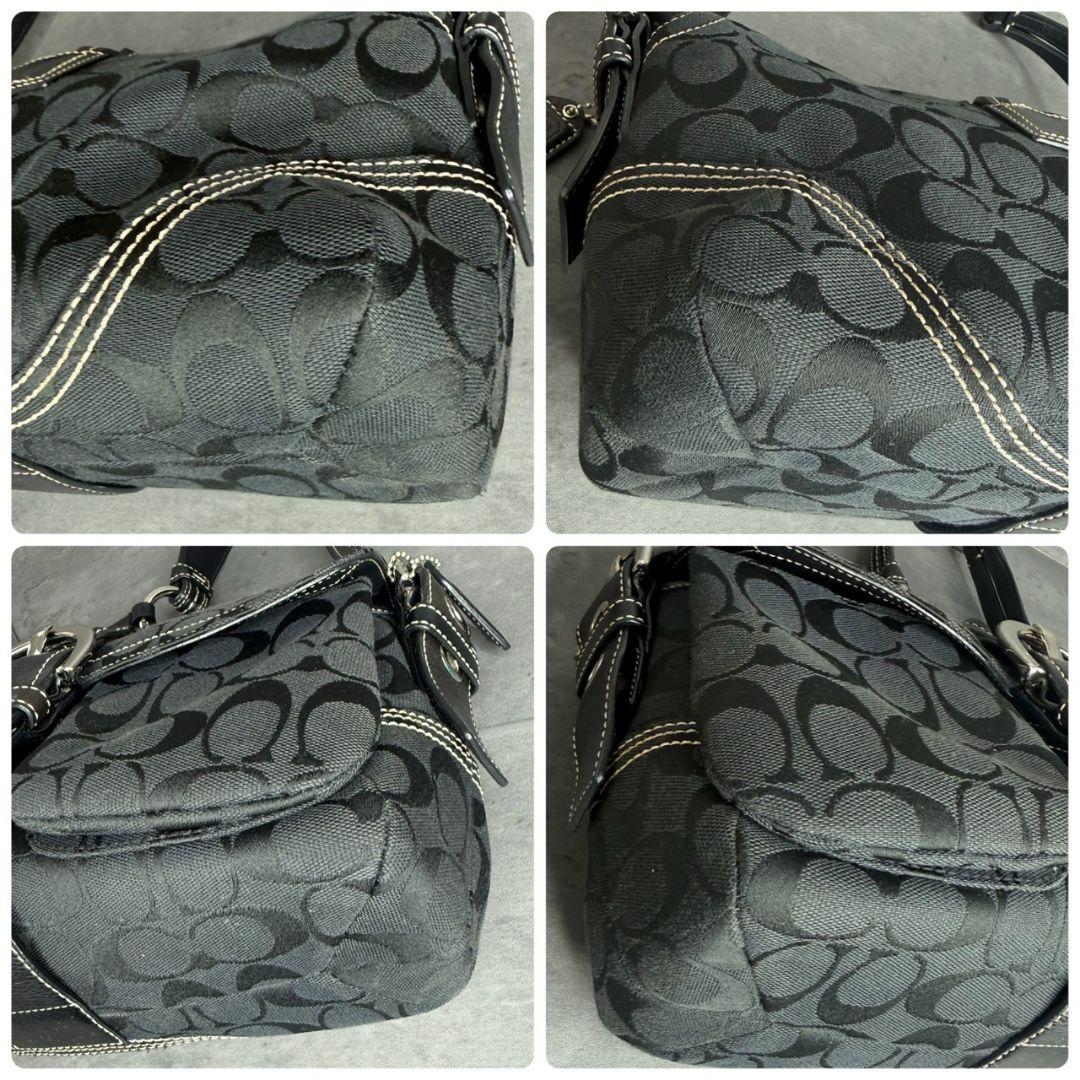 Vintage COACH コーチ SOHO ワンショルダーバッグ シグネチャー