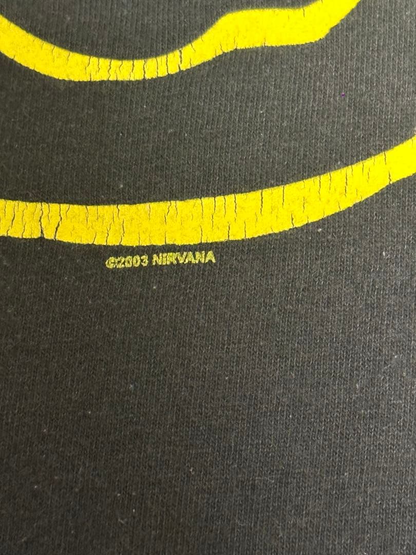 NIRVANA ニルヴァーナ スマイル Tシャツ 00s y2k