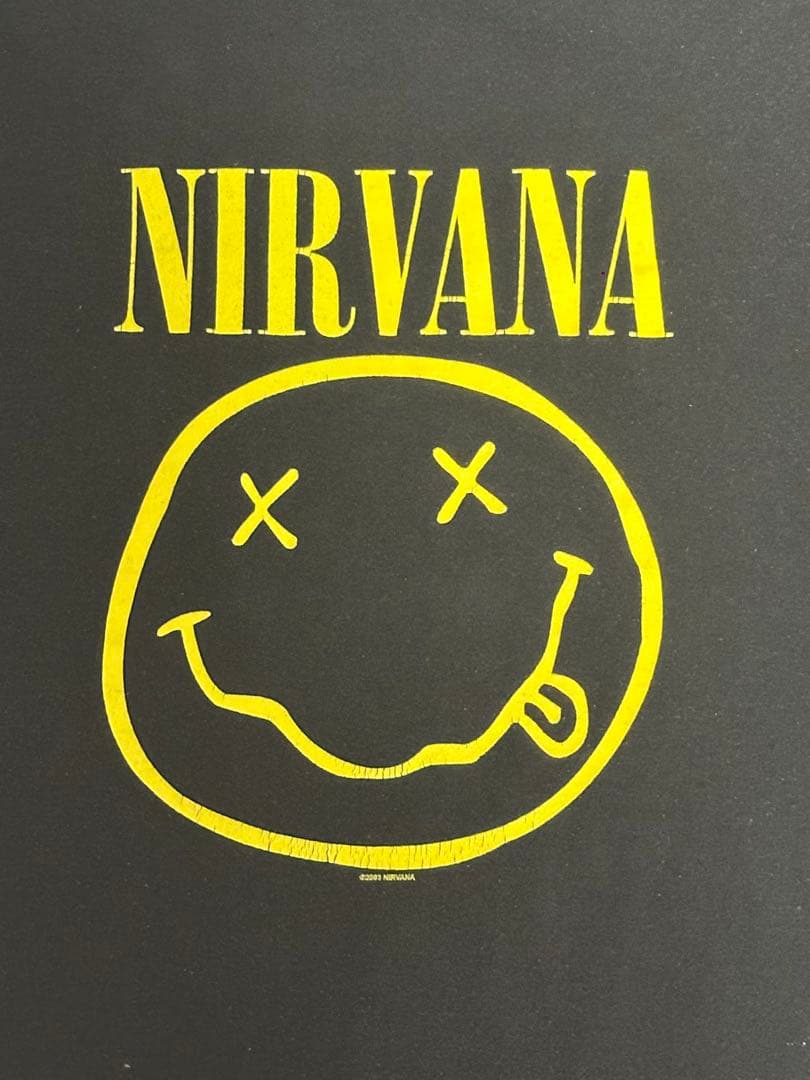 NIRVANA ニルヴァーナ スマイル Tシャツ 00s y2k