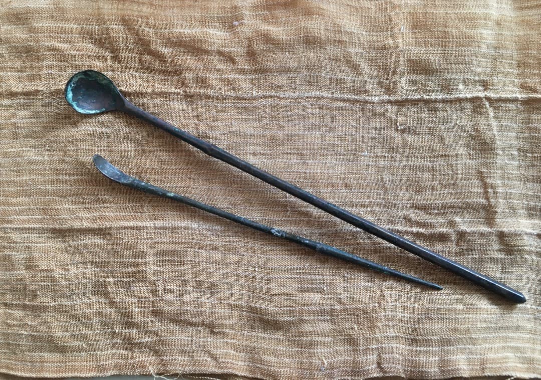 ジーファー 簪(かんざし)　二本　アンティーク　骨董