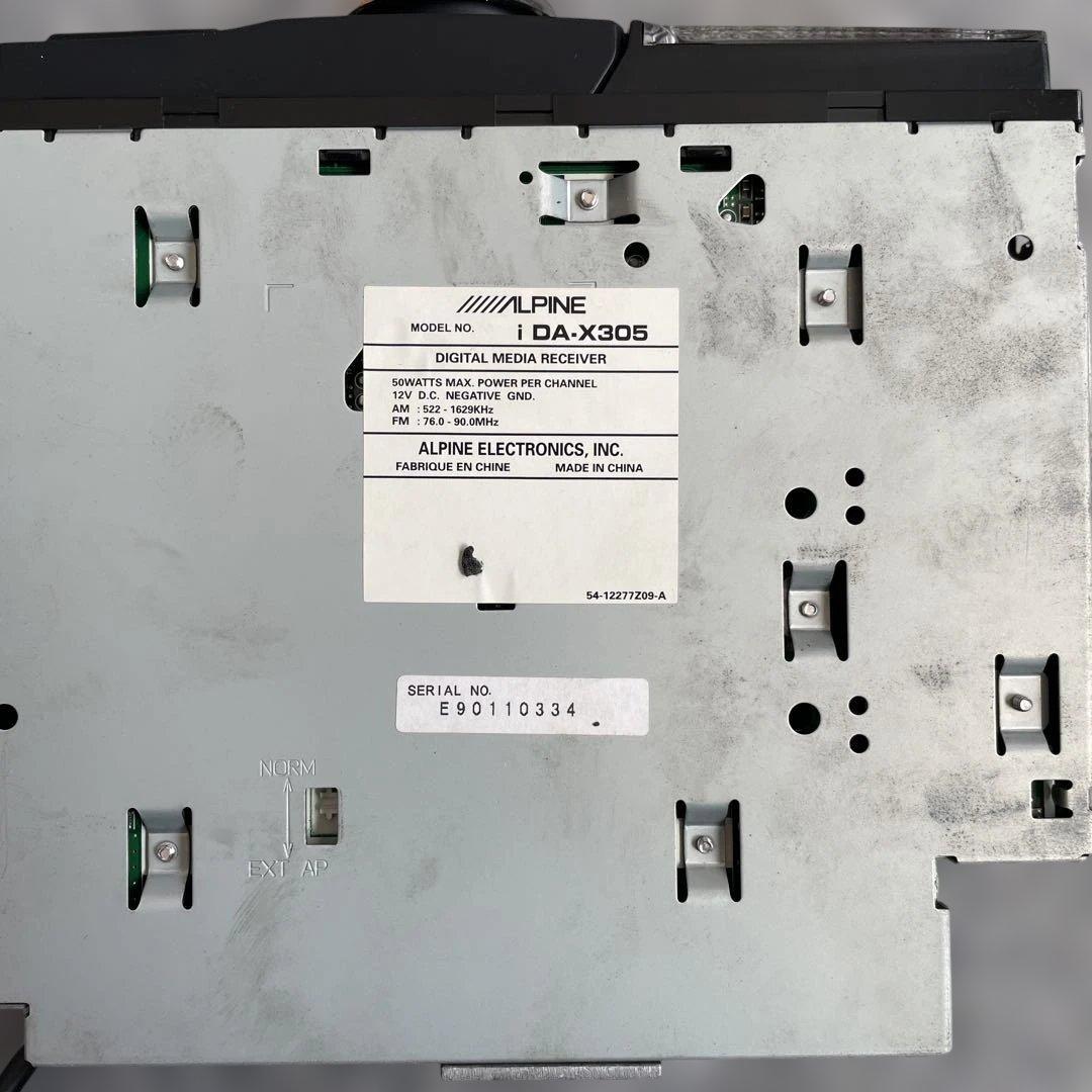 ALPINE iDA-X305S デジタルメディアレシーバ【ハーネス社外】