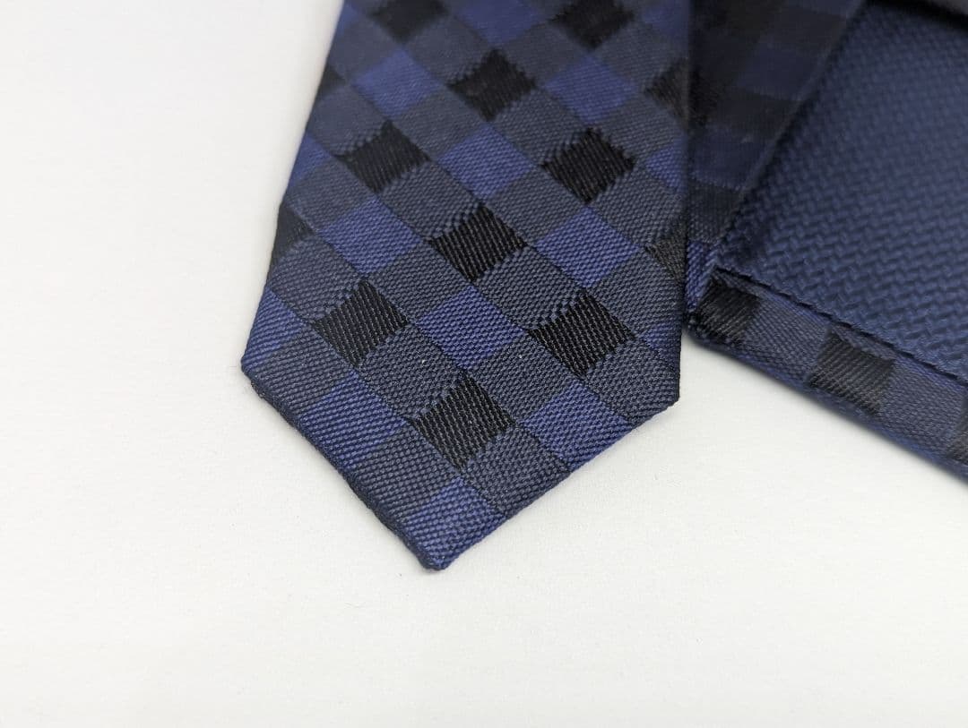 浦和レッズ ネクタイ 麻布テーラー チェック 美品 シルク 希少