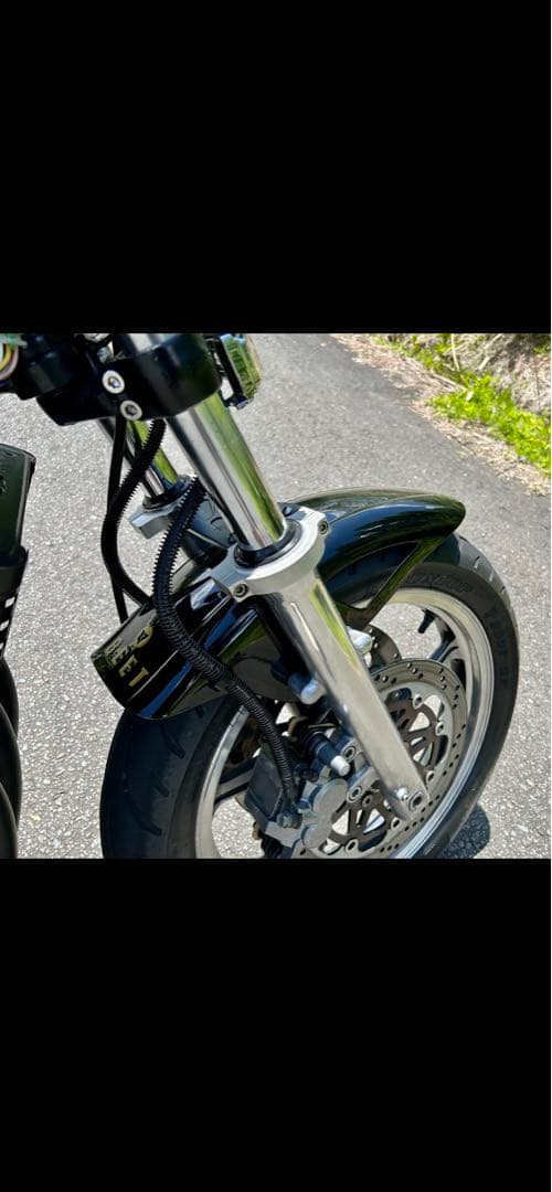 ゼファー400、96年χ用BEETフロントフェンダー正規品