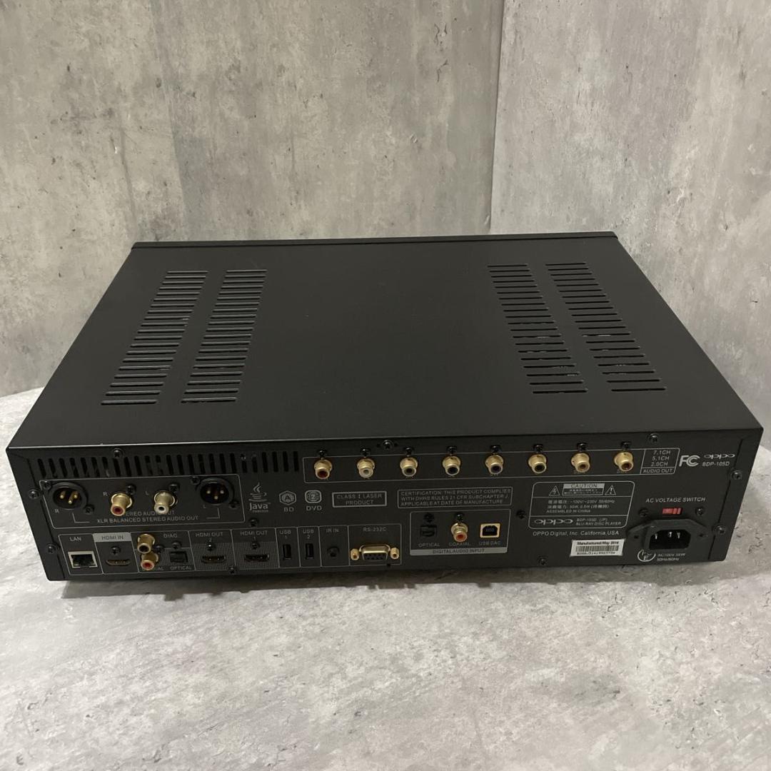 廃盤 希少 OPPO BDP-105DJP ユニバーサルブルーレイプレーヤー