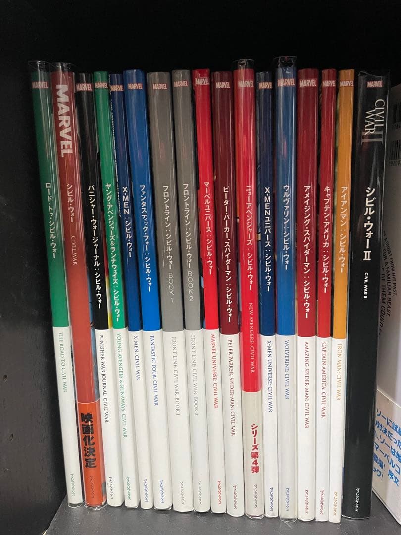 【Nekokoro様】アメコミ　MARVEL シビル・ウォー 17冊セット