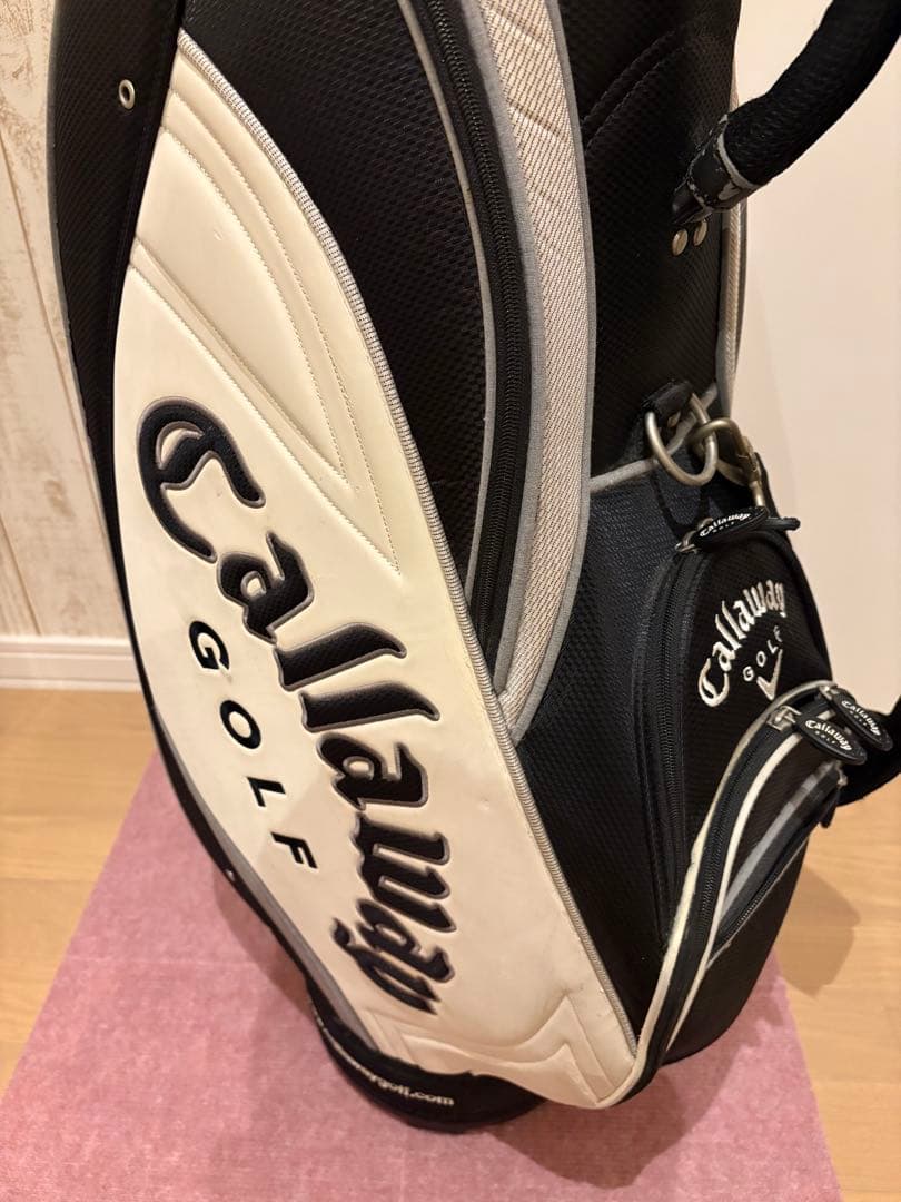 キャロウェイ キャディバッグ ブラック/ホワイト